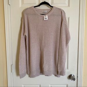 Cotton on beige sweater